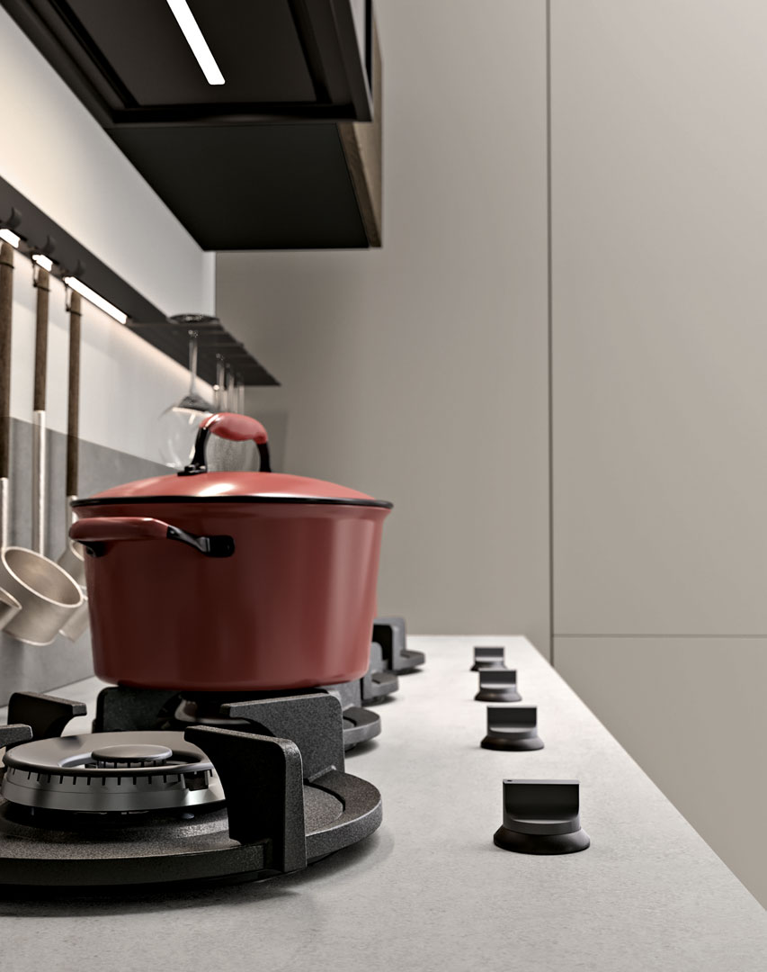 Cucina con isola