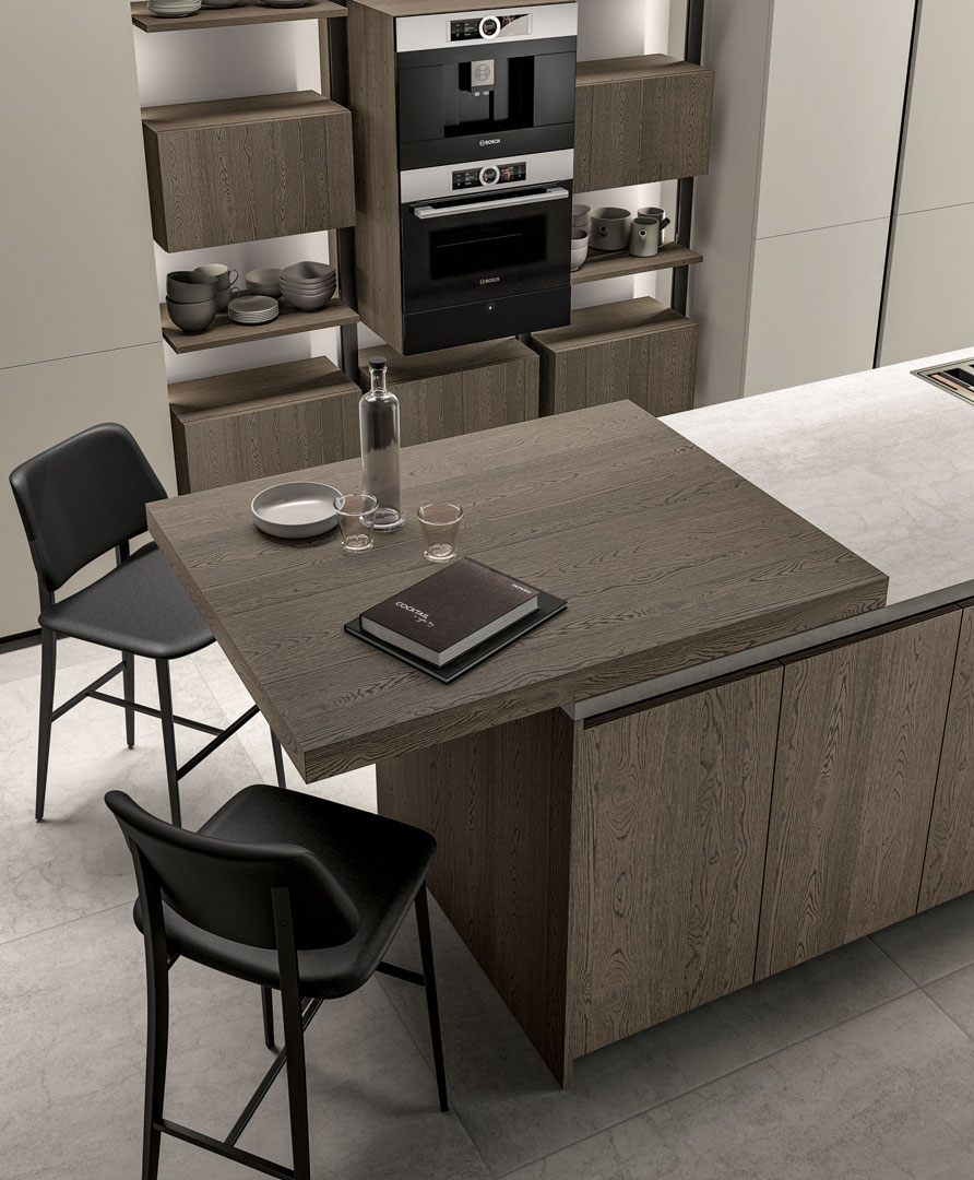 Cucina con isola